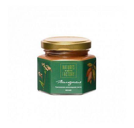 Гречишная шоколадная паста белая Nature&#039;s own Factory (120 г)
