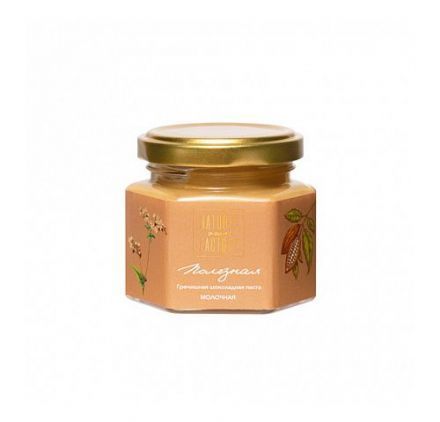 Гречишная шоколадная паста молочная Nature&#039;s own Factory (120 г)