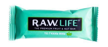Батончик орехово-фруктовый &quot;Те Гуань Инь&quot; R.A.W. LIFE (47 г)