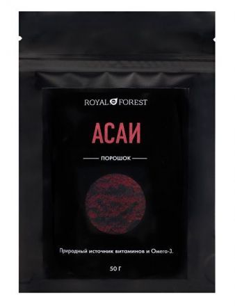 Ягоды асаи Royal Forest (50 г)