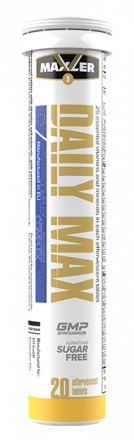 Maxler Daily Max eff. tabl.tube, Апельсин (20 таб)