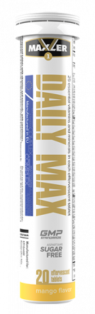 Maxler Daily Max eff. tabl.tube, Манго (20 таб)