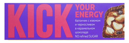 Батончик &quot;Пикник с черносливом&quot; Kick (45 г)